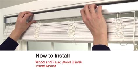 youtube video on intercrown metal inside mounting brackets 2 inches|Can I hang two inch blinds with only one inch of available window .